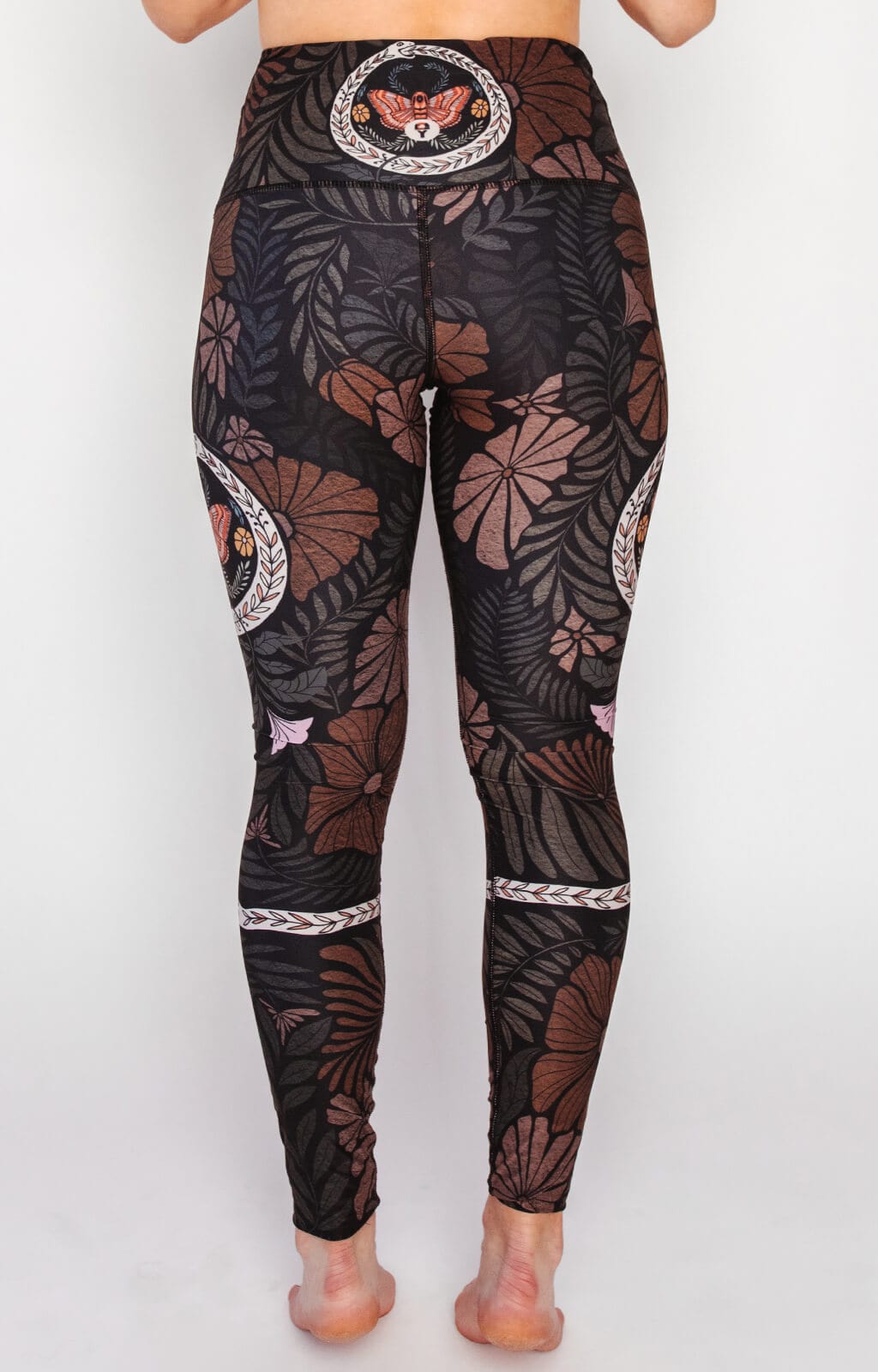 Ouraboros Printed Yoga Leggings back