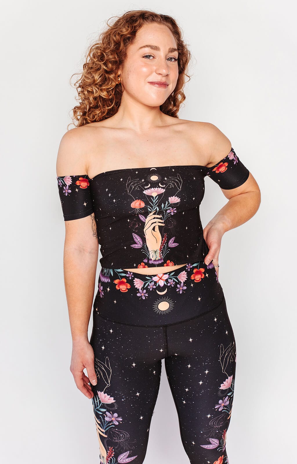 Off The Shoulder Bandeau in Celestial Timing full