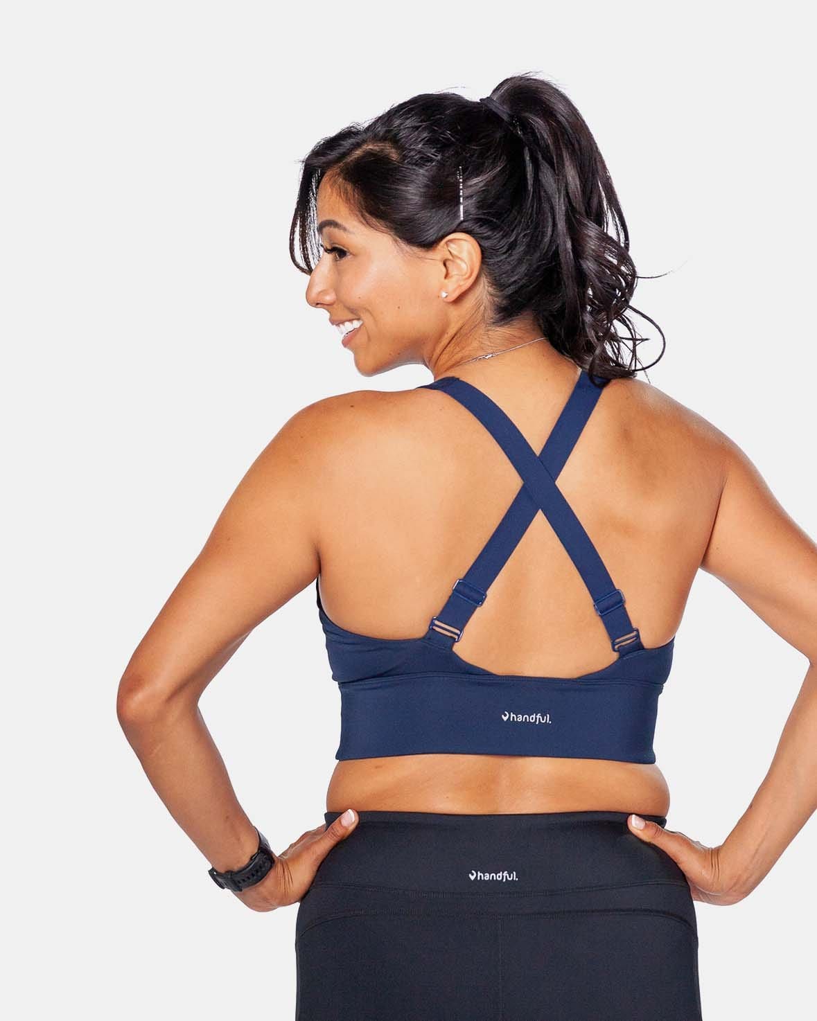 Handful Gametime Bra – Navy