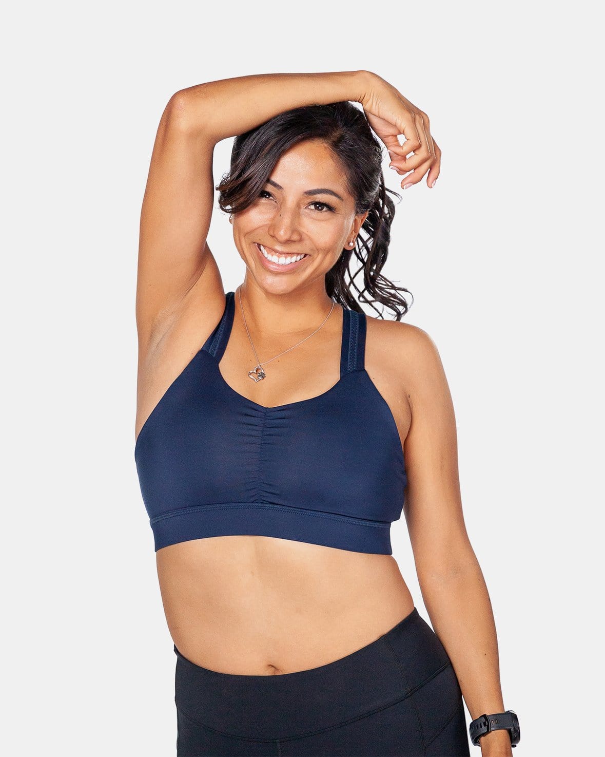 Handful Y-Back Bra - Night Swim Navy