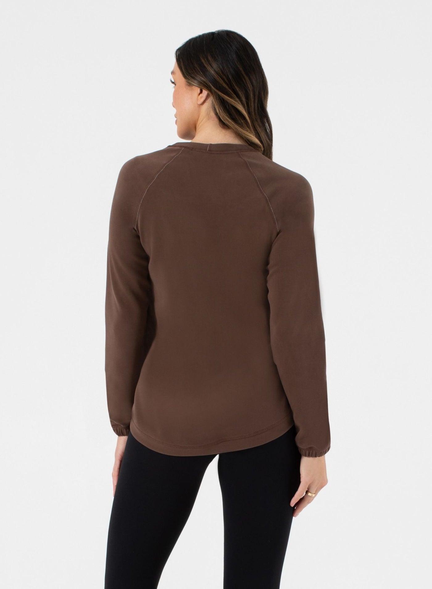 Sleek Sweat - Ultra Soft Relaxed Fit Crew Neck Sweatshirt for Women