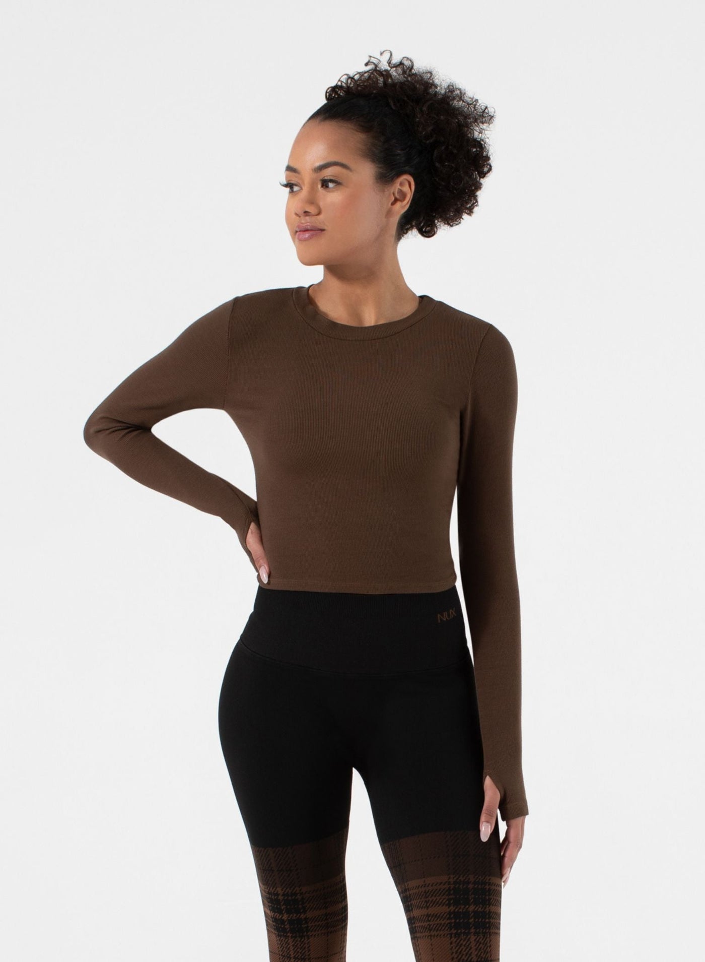 Ultra Soft Acacia Twist Back Long Sleeve