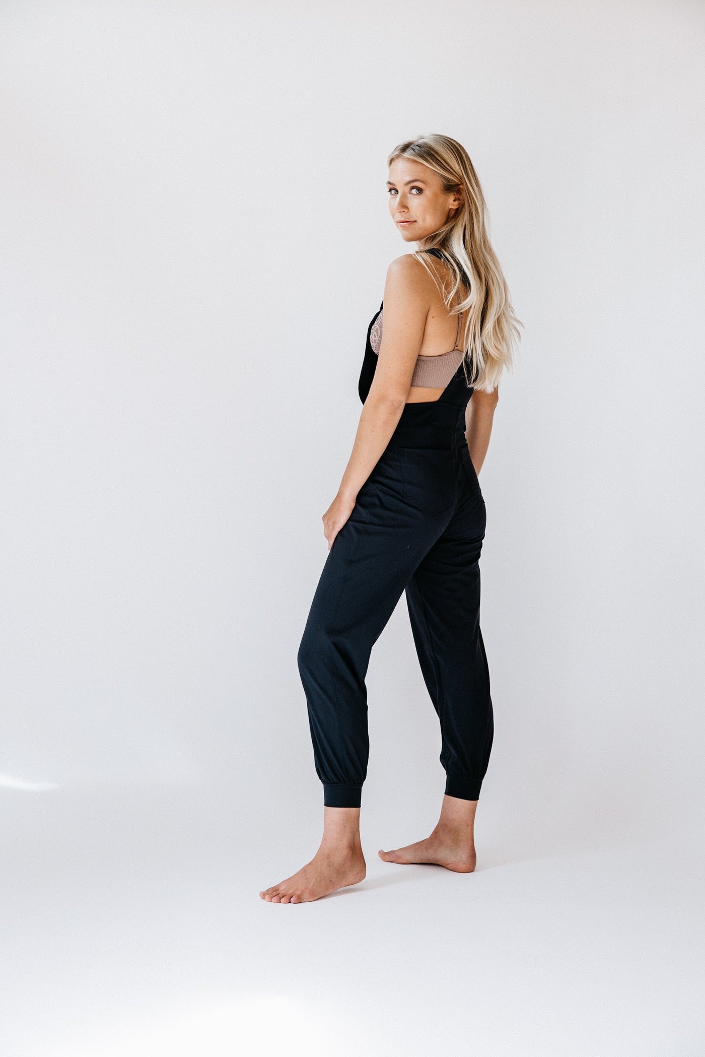 Overall Jumpsuit in Black