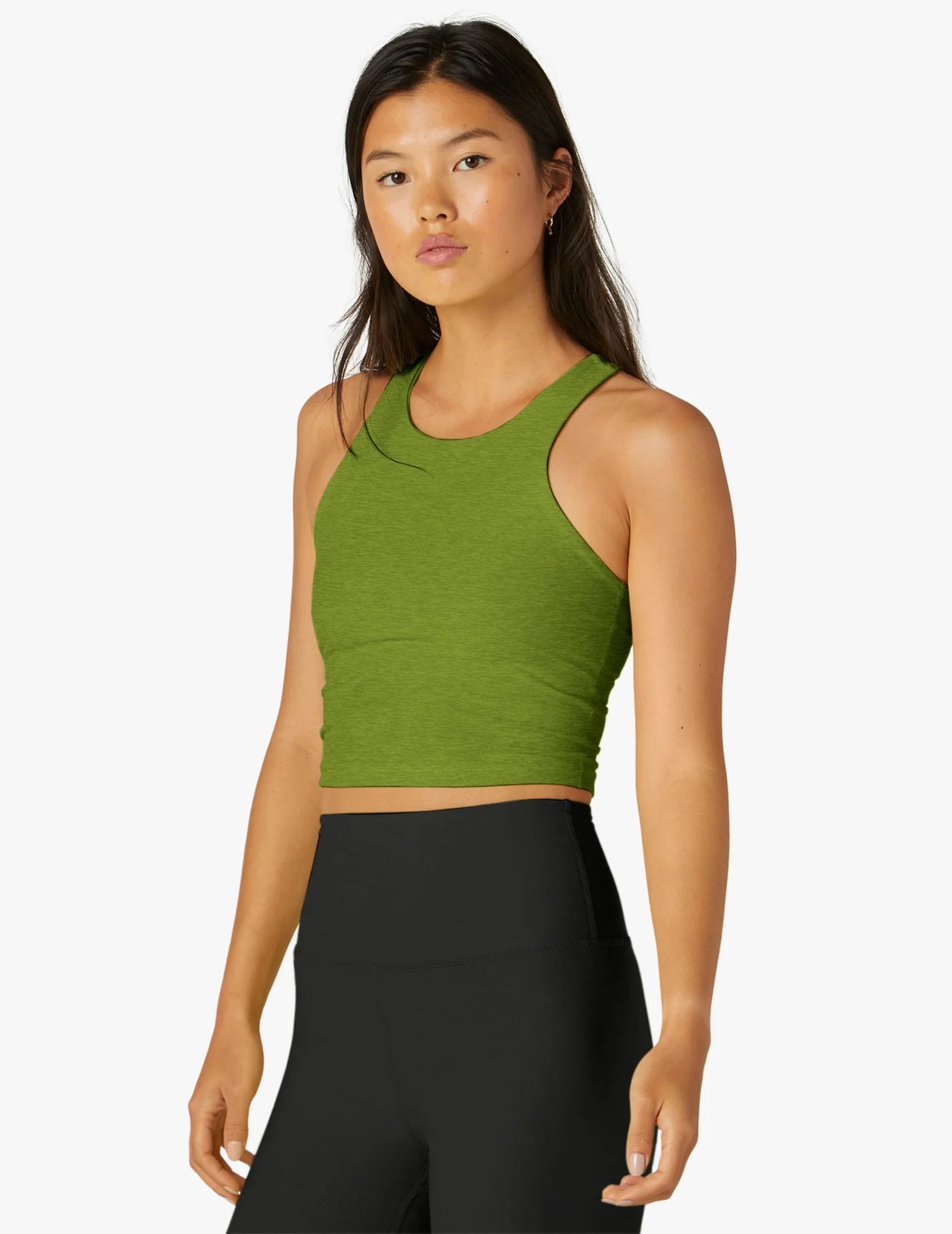 Beyond Yoga ReFocus Cropped Tank - Fern