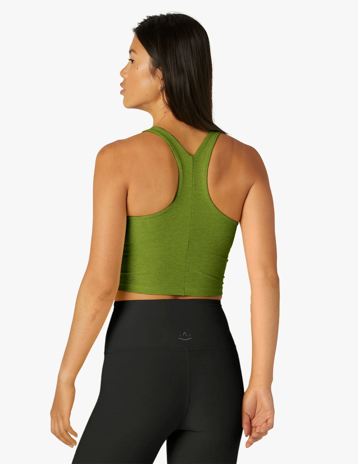 Beyond Yoga ReFocus Cropped Tank - Fern