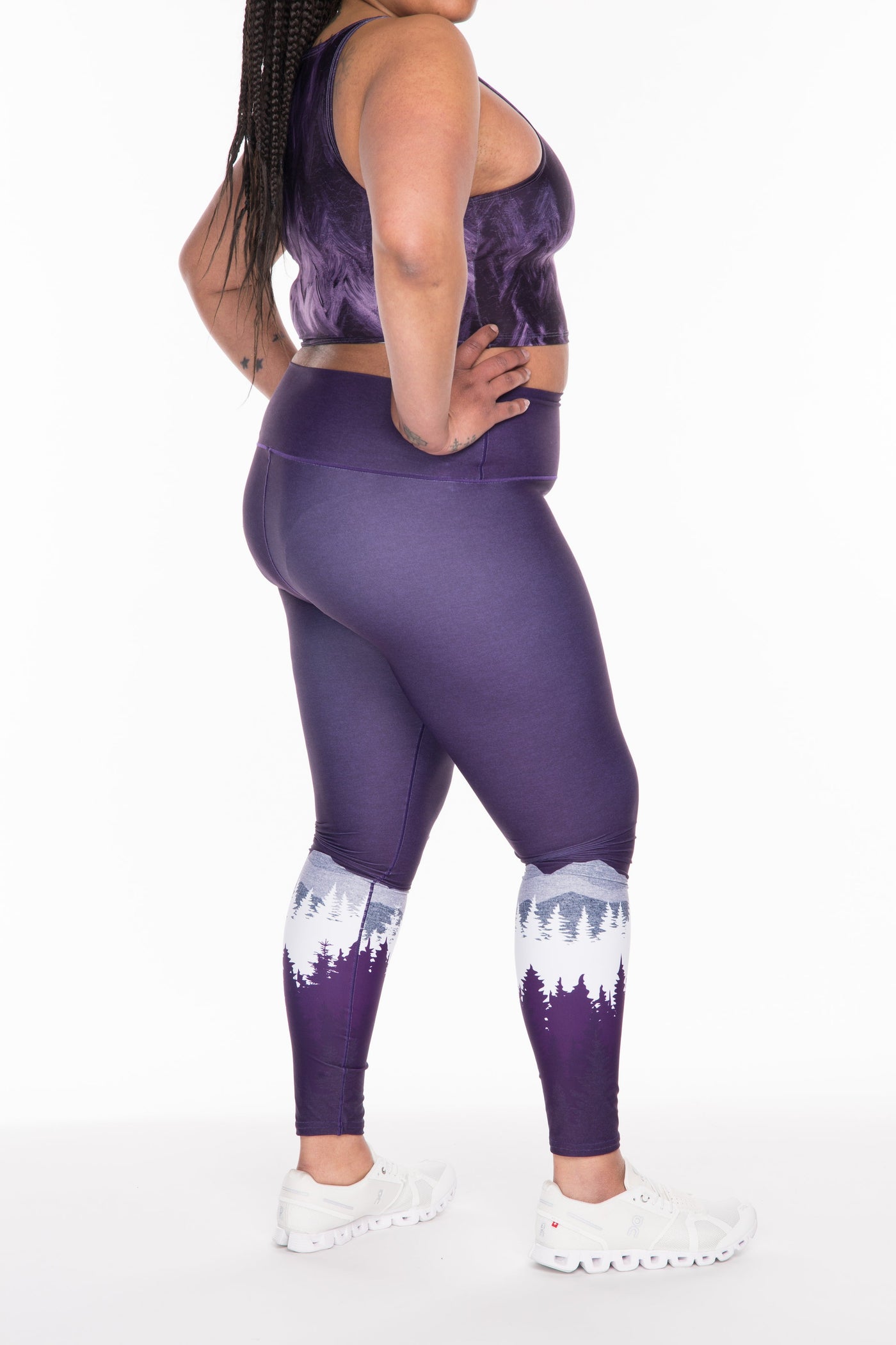 Summit Yoga Pants - Purple