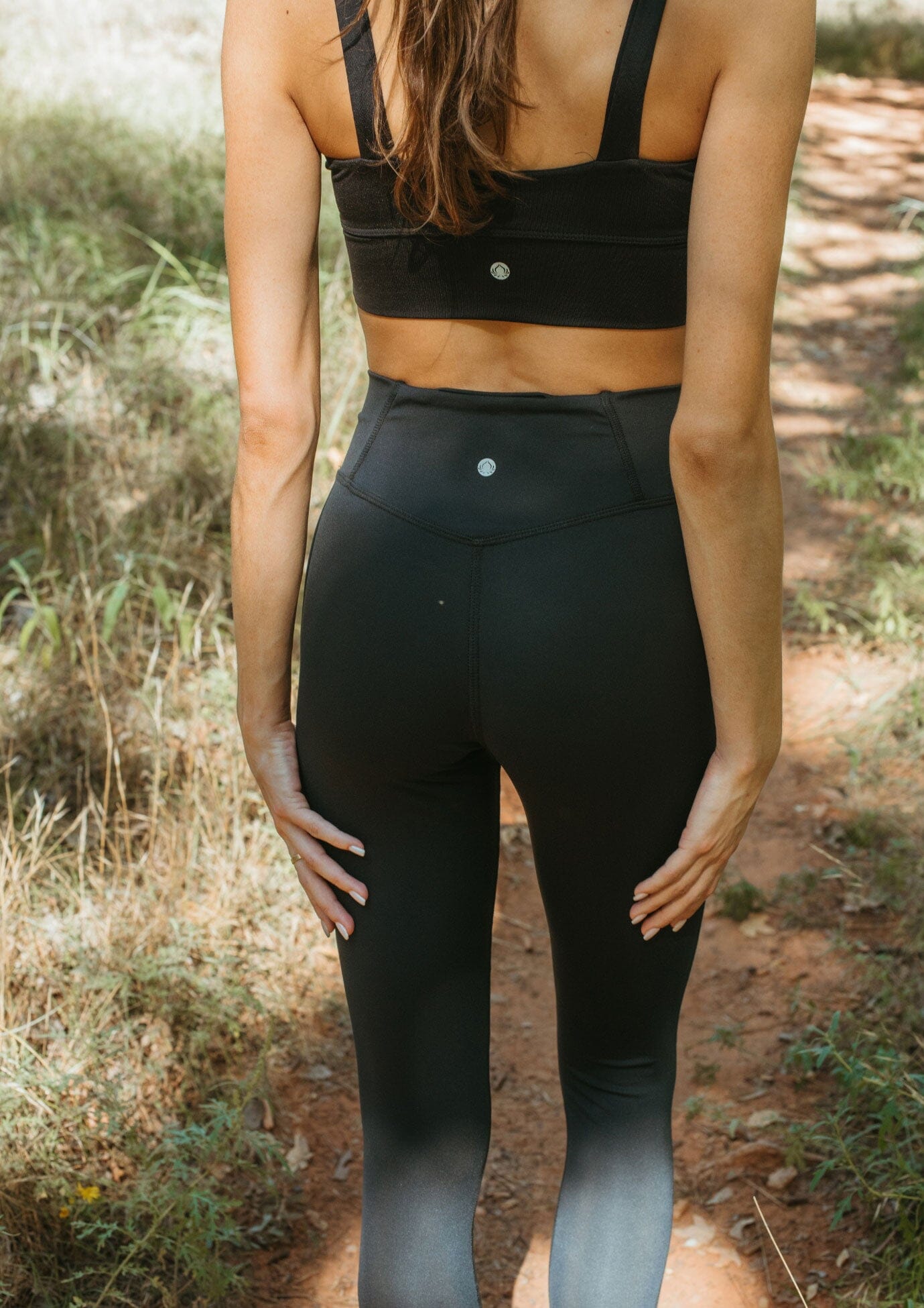 Cross Waist Legging - Black