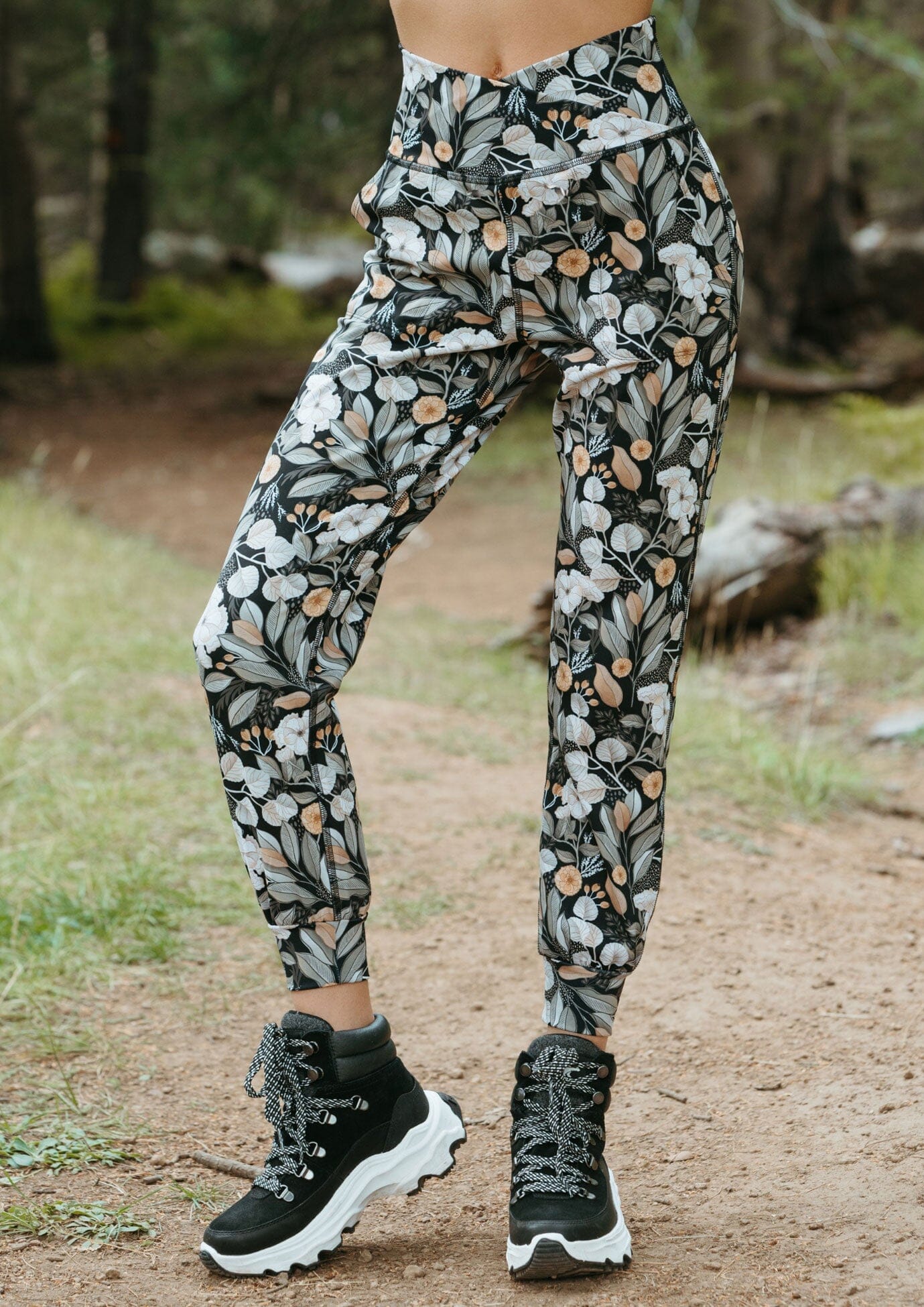 Cross Waist Jogger - Magnolia