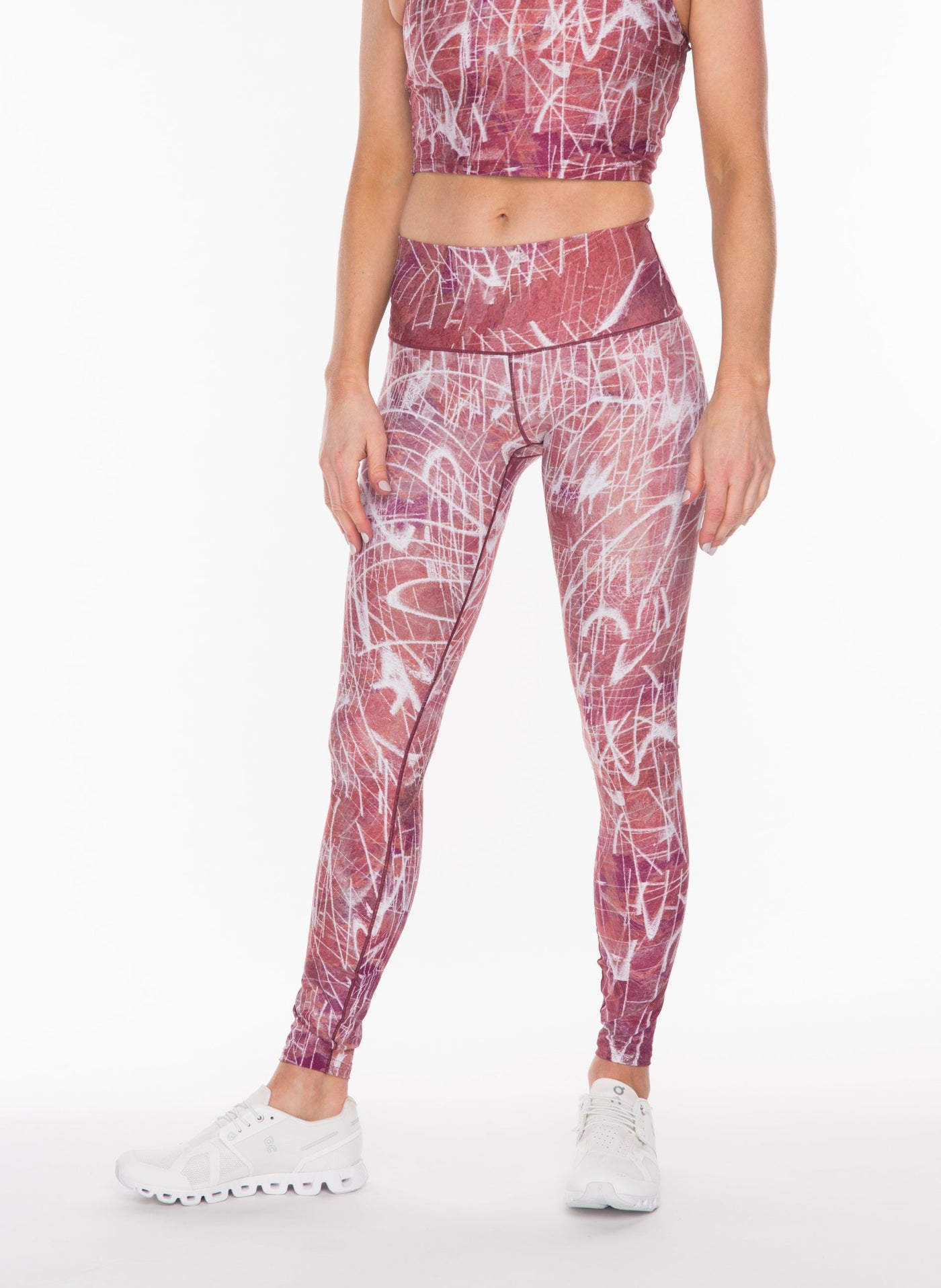 Clay Impress Yoga Pants