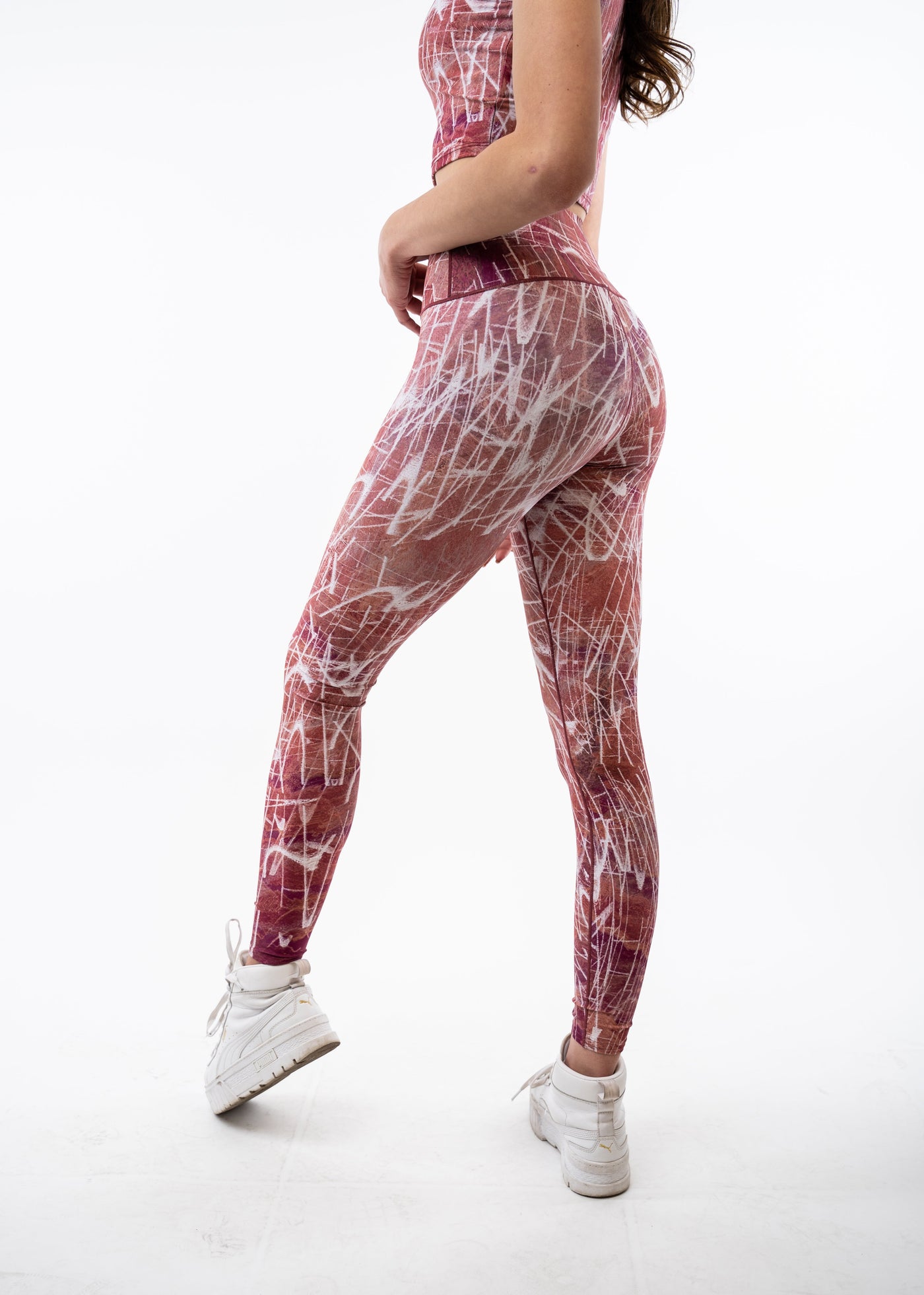 Clay Impress Yoga Pants