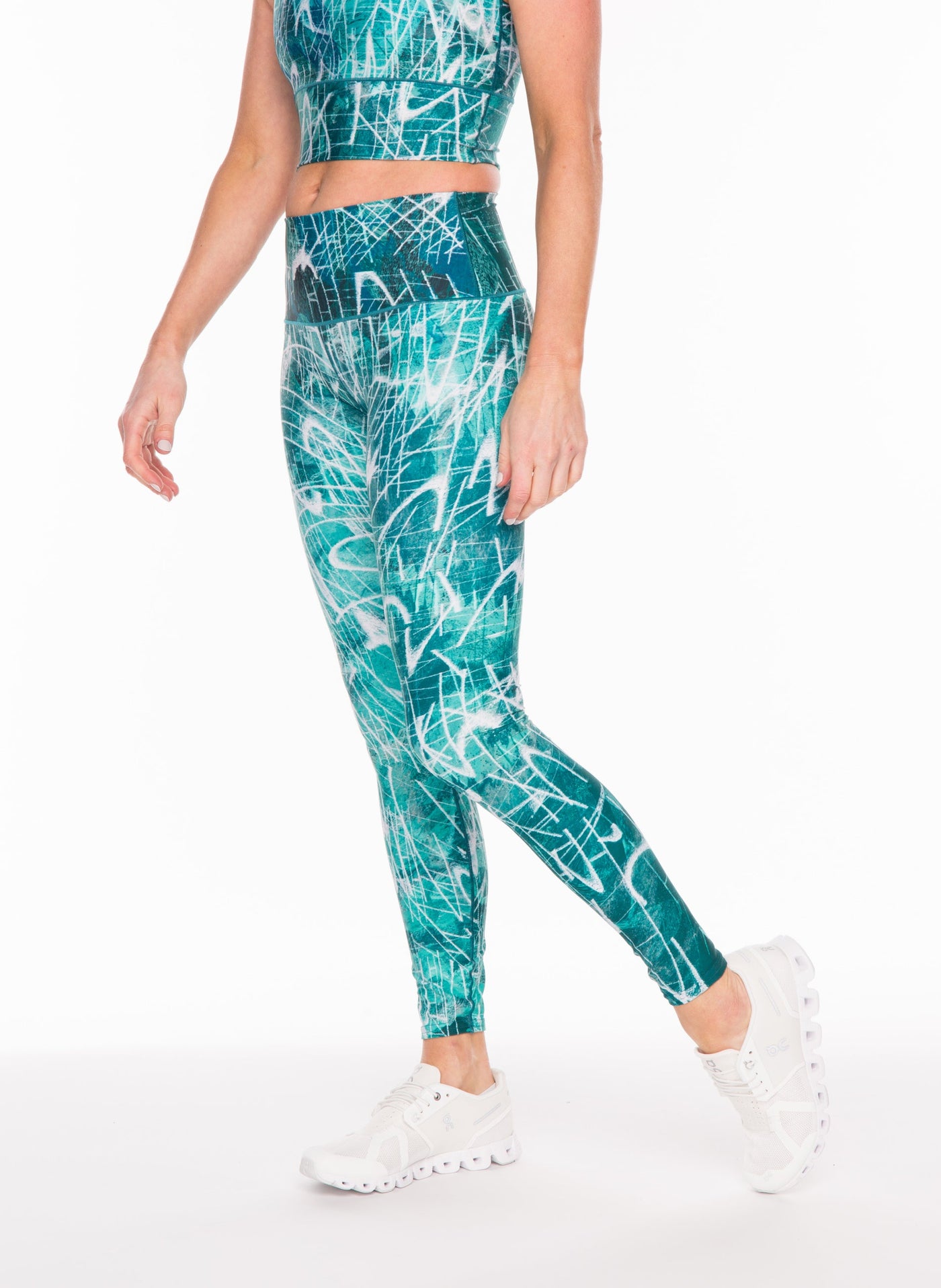 Clay Impress Yoga Pants