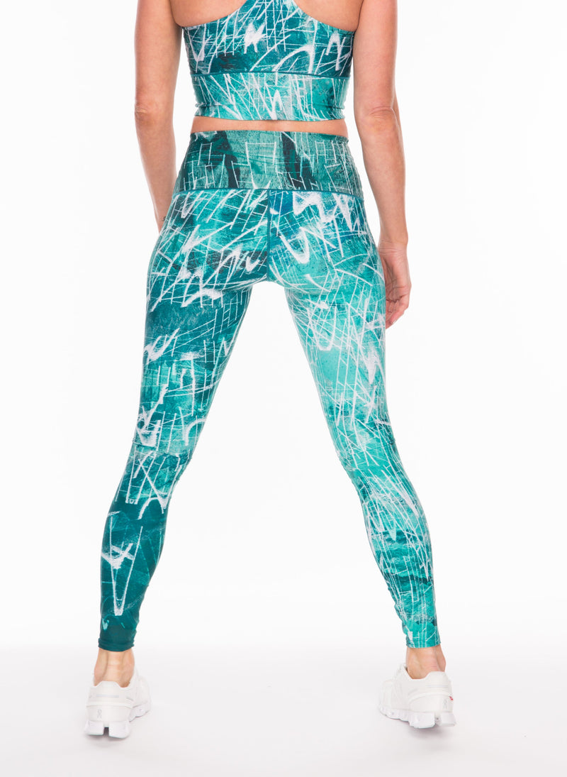 Clay Impress Yoga Pants