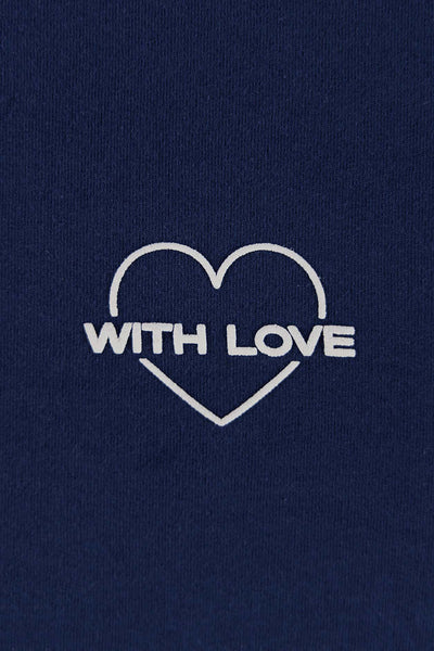 WithLove ♡ 'To Be Loved' Printed Pullover Sweatshirt