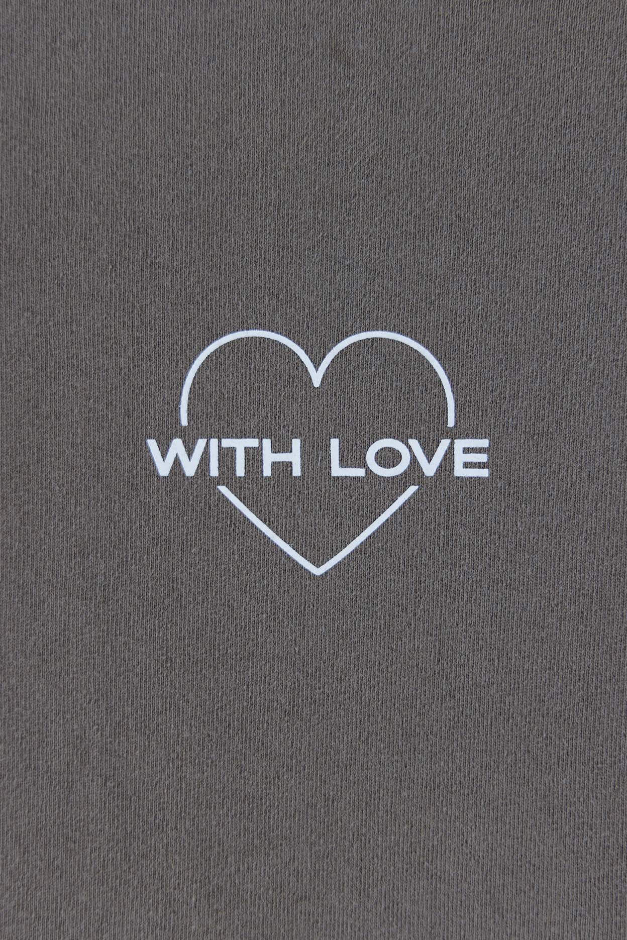 WithLove ♡ 'To Be Loved' Printed Pullover Sweatshirt