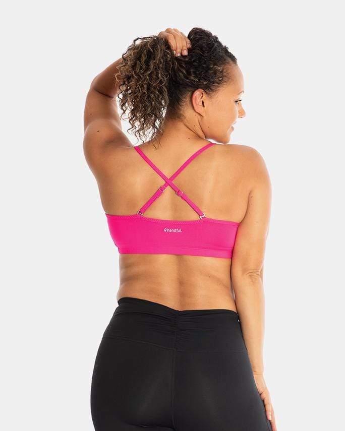 Handful Adjustable Bra – Battle Cry Pink