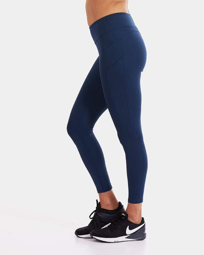 Handful Wi-Thi Mid-Rise Pocketed Legging – Night Swim Navy