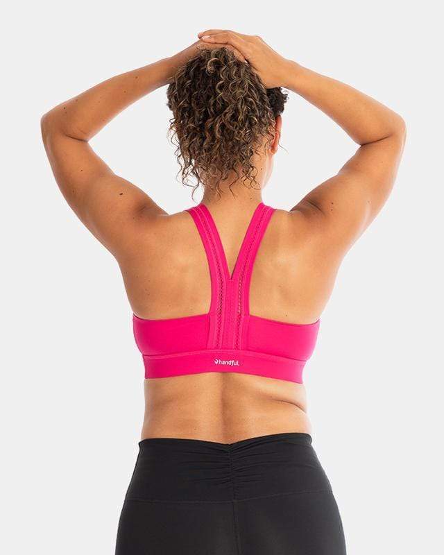 Handful Y-Back Bra - Battle Cry Pink