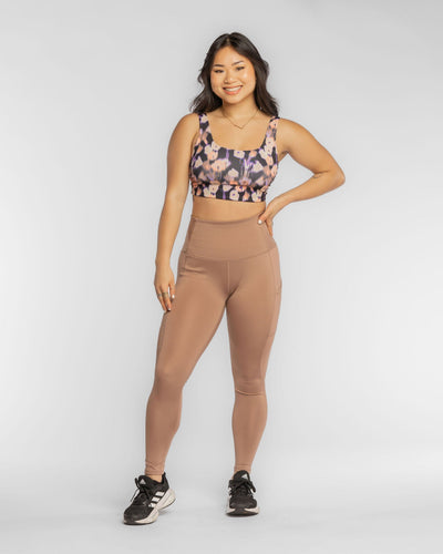 Handful Hi Five Pocketed High-Waist Legging - Just Brew It