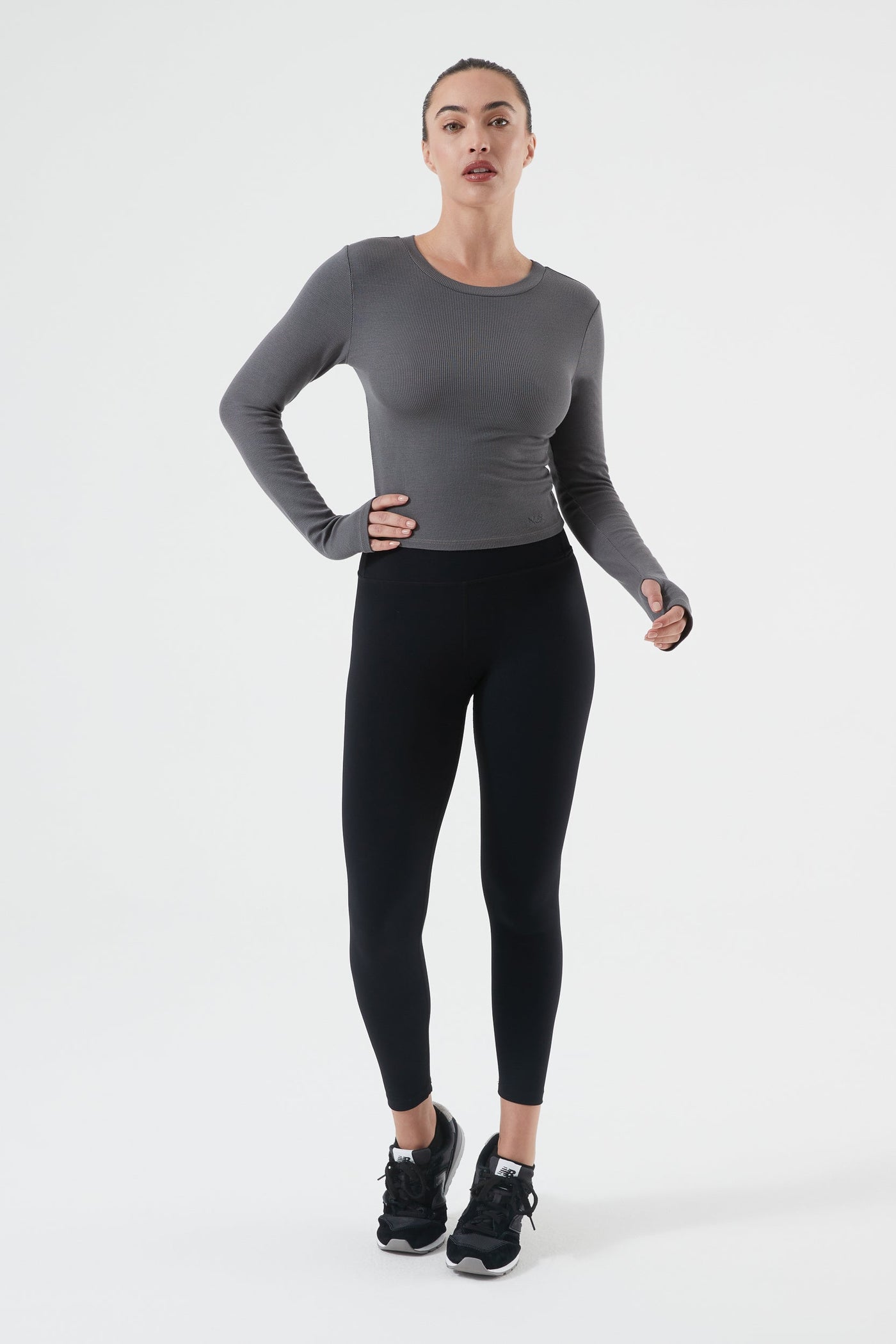 Ultra Soft Acacia Twist Back Long Sleeve