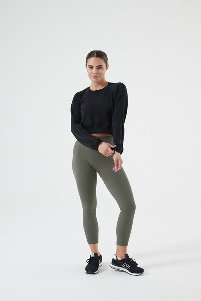 Rib Seamless Long Sleeve