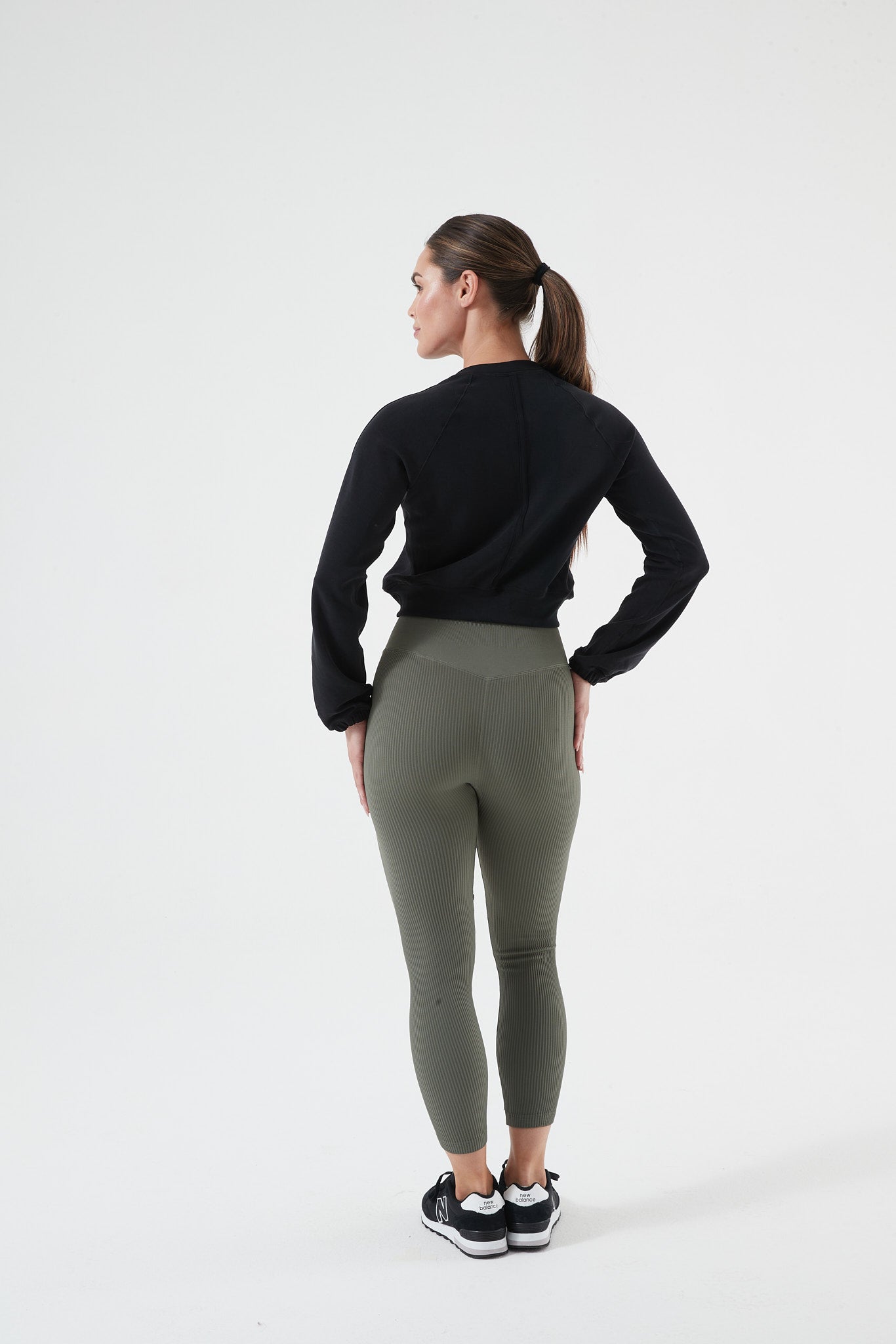 Rib Seamless Long Sleeve