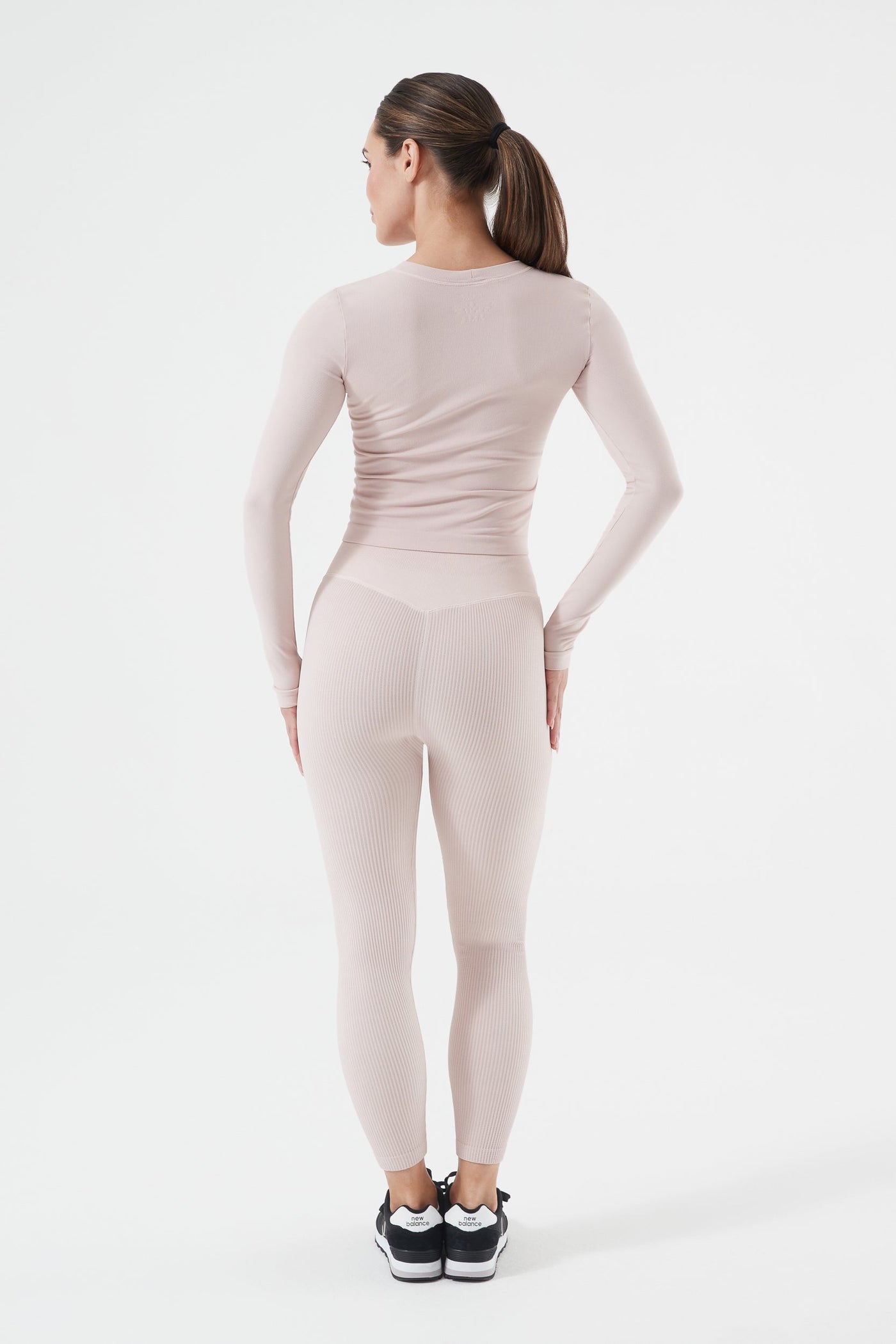 Rib Seamless Long Sleeve