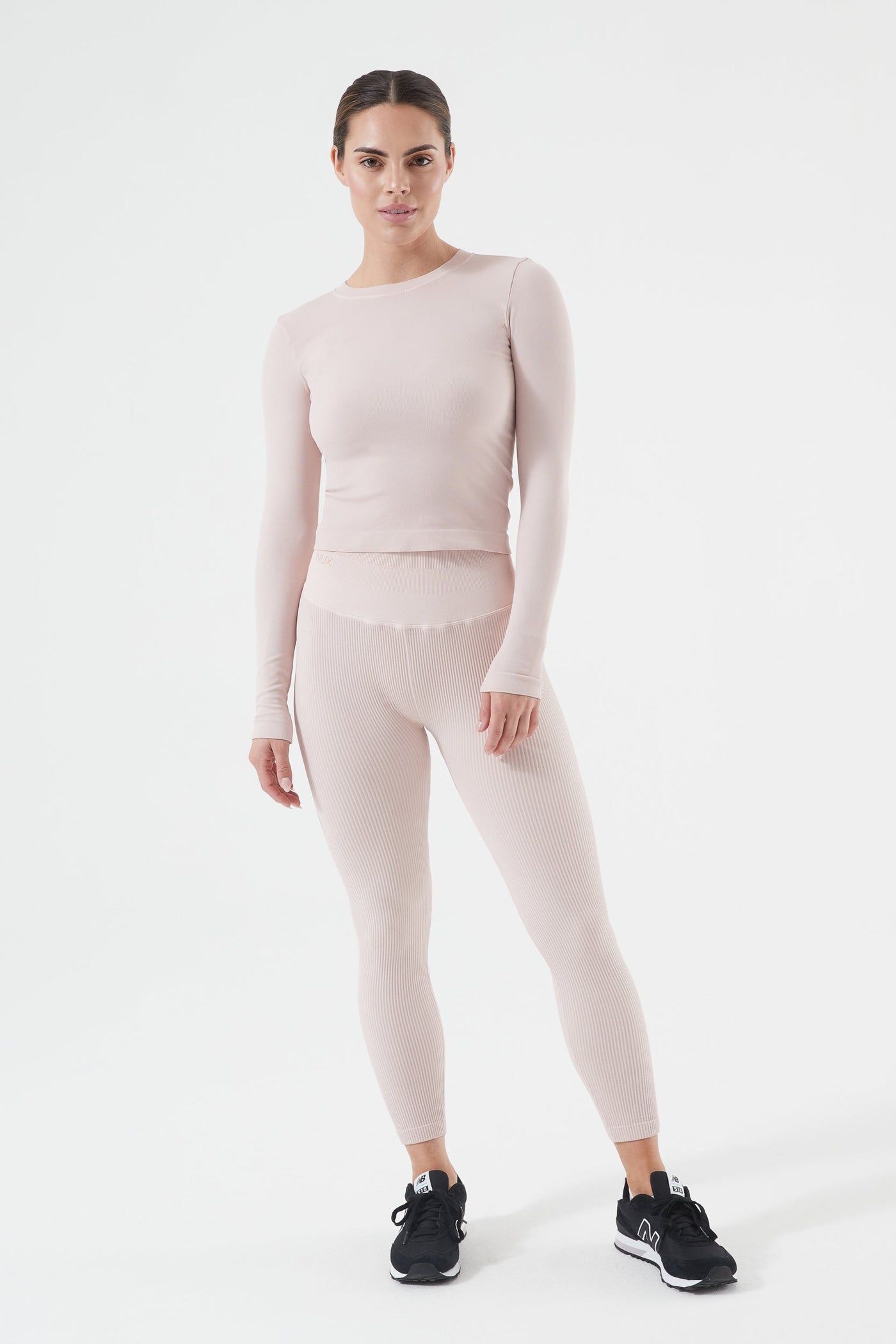 Rib Seamless Long Sleeve