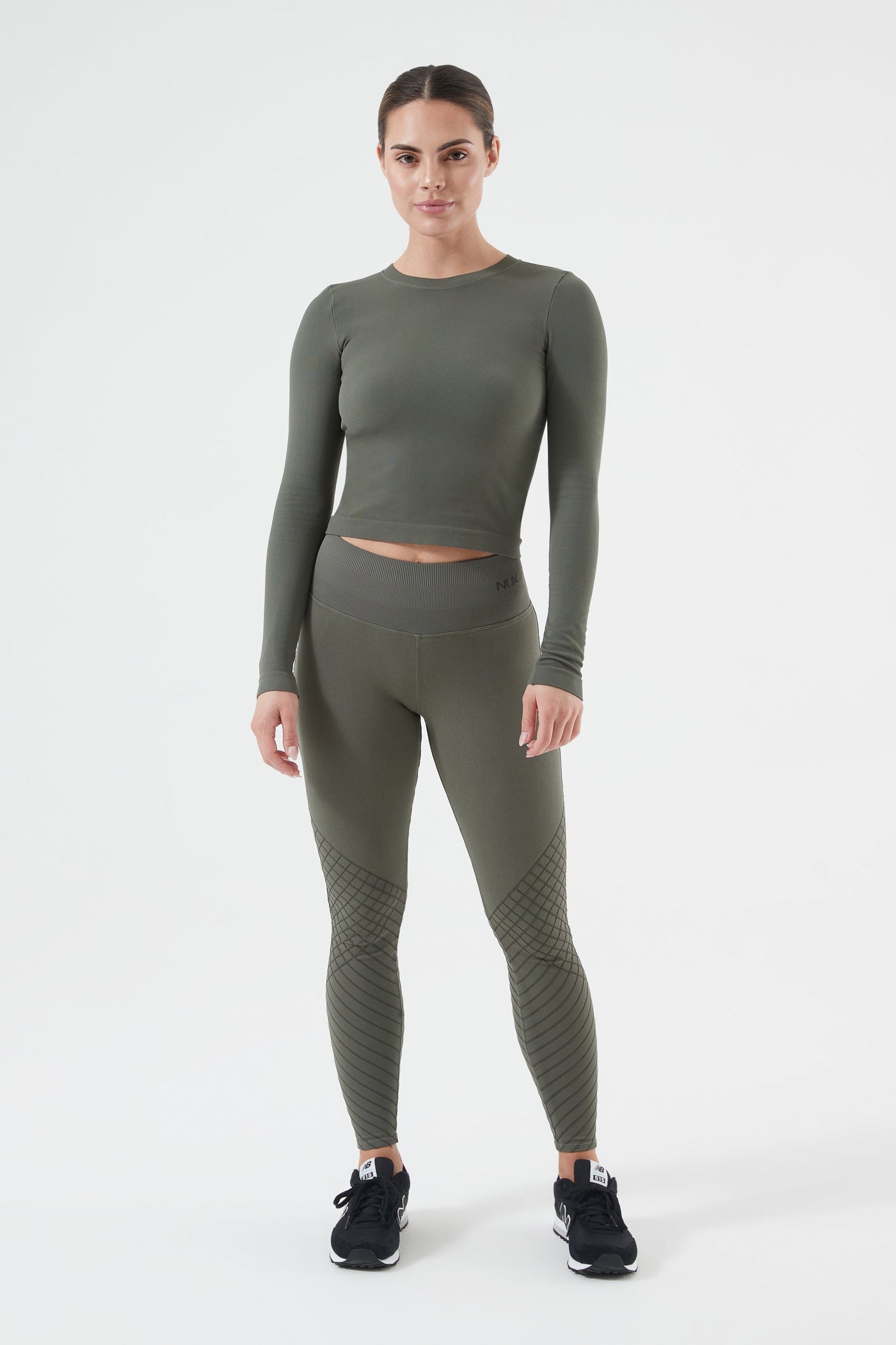 Rib Seamless Long Sleeve