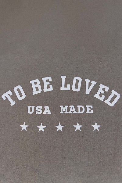 WithLove ♡ 'To Be Loved' Printed Pullover Sweatshirt