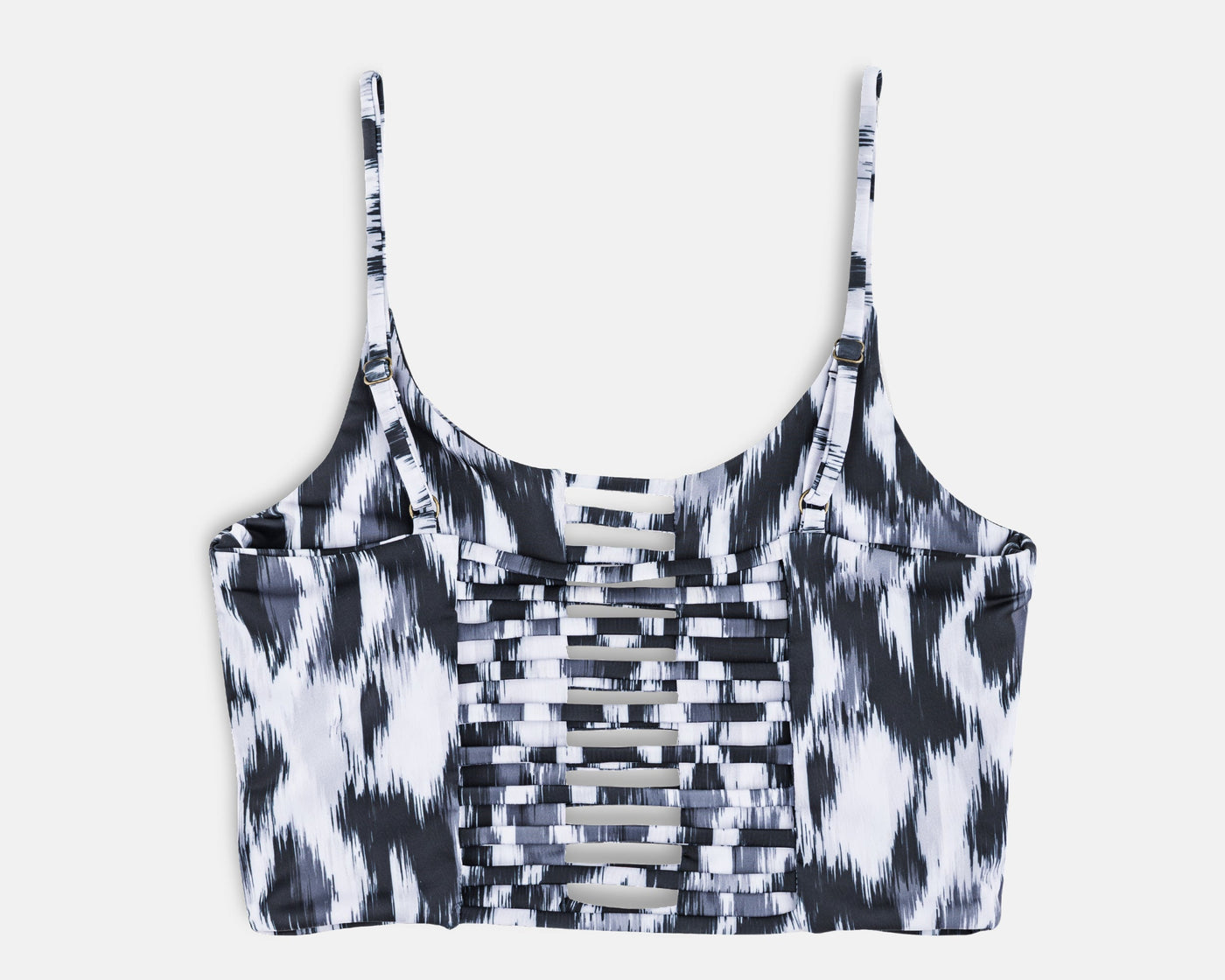 Blurred Ikat print