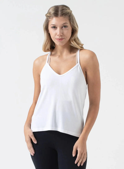 Acacia Cami C0515:C0515-White-XS - NUX