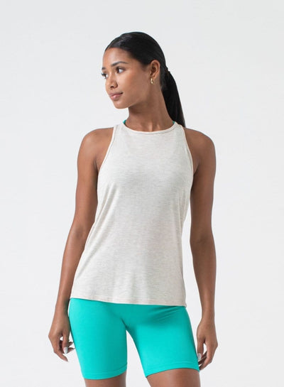 Chase Drape Tank T0571:T0571-Oatmeal-S - NUX