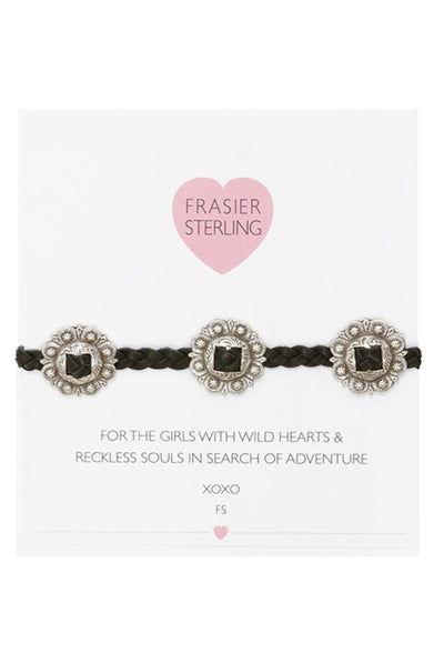 Frasier Sterling Concho Choker - Evolve Fit Wear