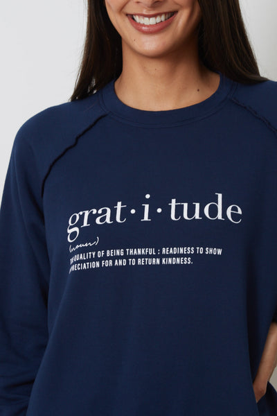 Good hYOUman Gratitude Vita Pullover