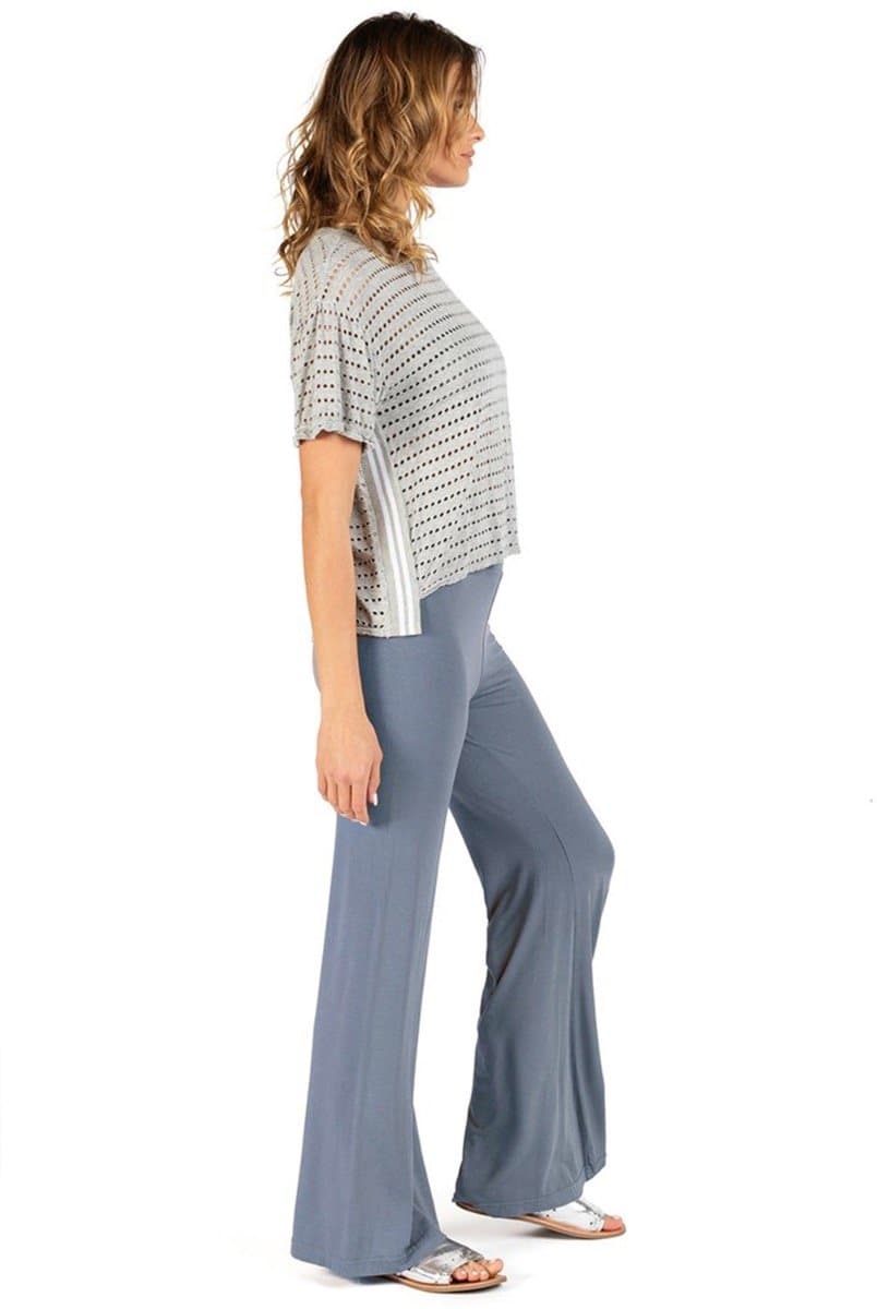 Hard Tail Flat Waist Flare Leg Pant - Evolve Fit Wear