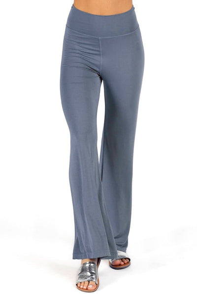 Hard Tail Flat Waist Flare Leg Pant - Evolve Fit Wear