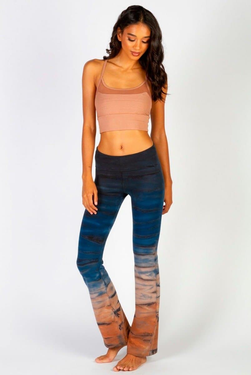 HardTail Rolldown Bootleg Flare Pant (Tie Dye) - Evolve Fit Wear