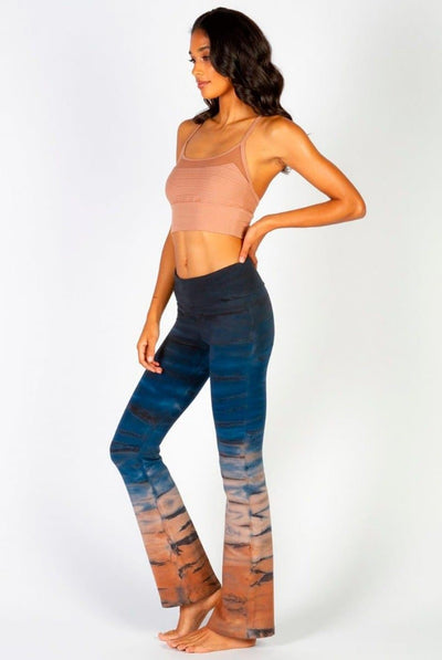 HardTail Rolldown Bootleg Flare Pant (Tie Dye) - Evolve Fit Wear