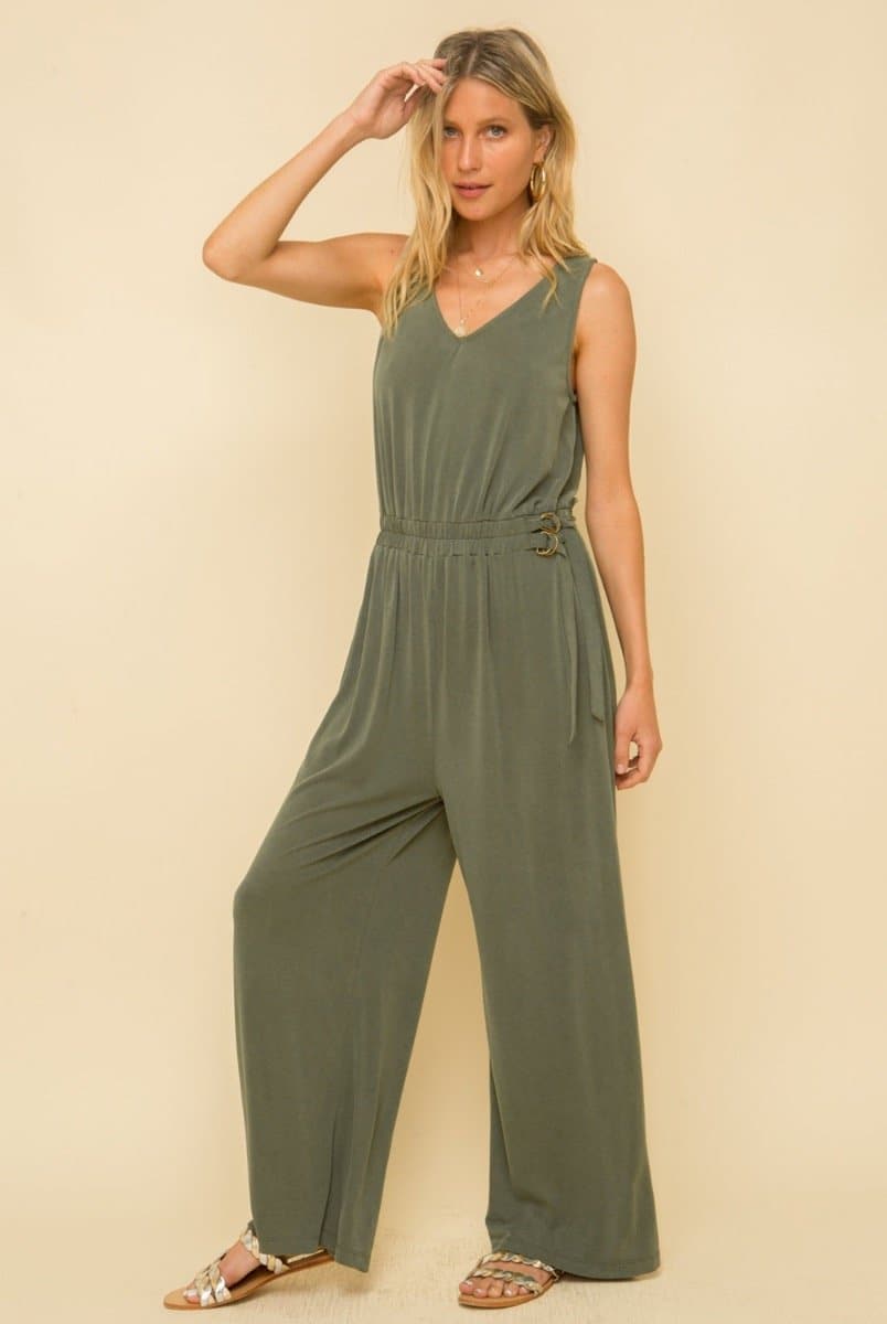 Hem & Thread Cupro Modal Jumpsuit - Evolve Fit Wear