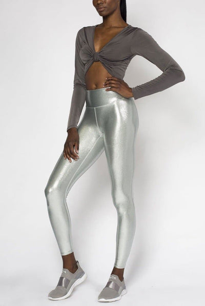 Heroine Sport Marvel Legging - Silver - Evolve Fit Wear