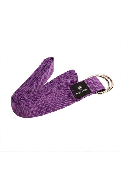 Hugger Mugger Cotton D-Ring 6 ft. Yoga Strap - Evolve Fit Wear