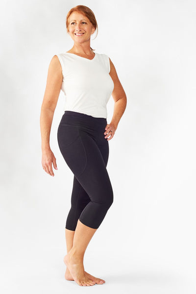 Maggies Organics Pocket Midcalf Legging