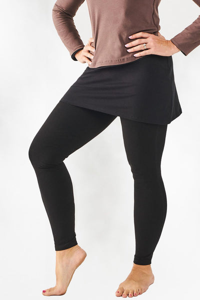 Maggies Organics Skirted Ankle Legging