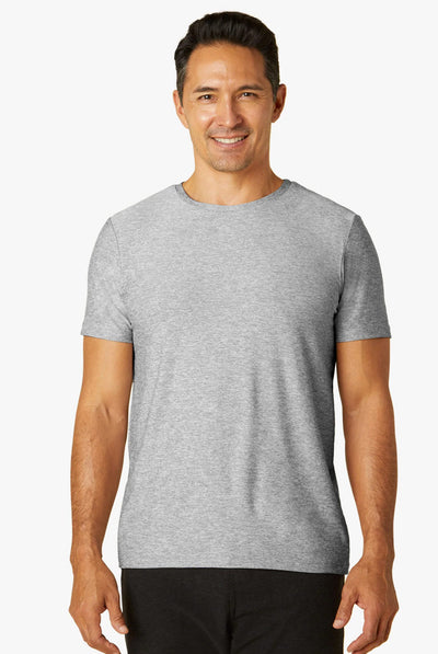 Beyond Yoga Featherweight Always Beyond Men's Crew Tee