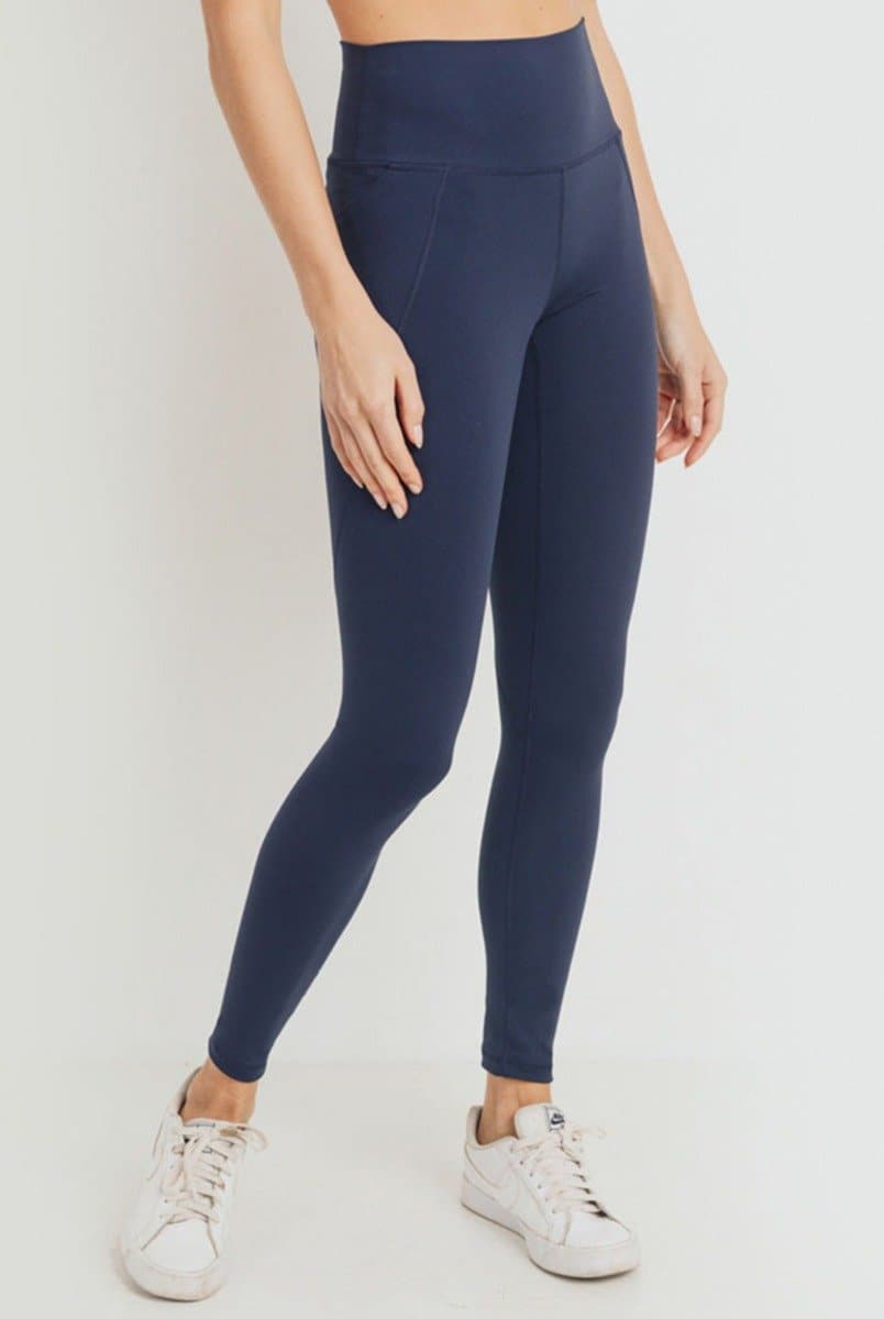 Mono B Tapered Band Highwaist Legging - Evolve Fit Wear