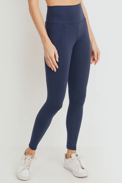 Mono B Tapered Band Highwaist Legging - Evolve Fit Wear