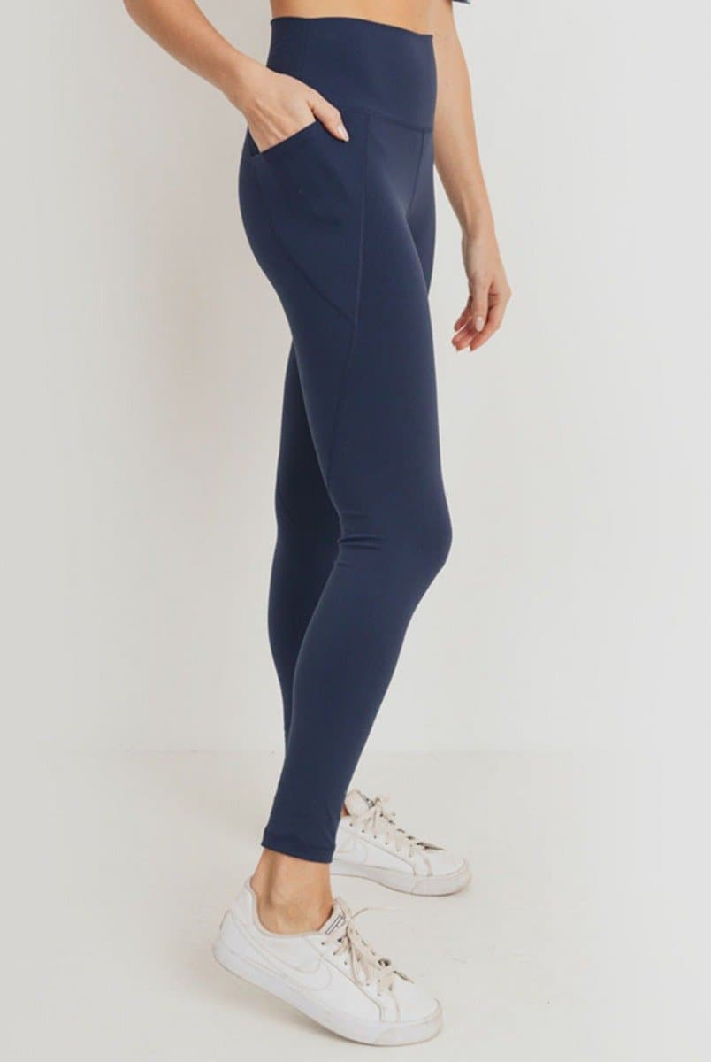 Mono B Tapered Band Highwaist Legging - Evolve Fit Wear