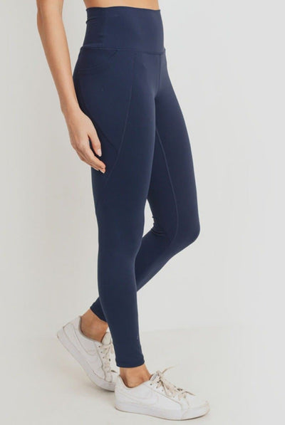 Mono B Tapered Band Highwaist Legging - Evolve Fit Wear