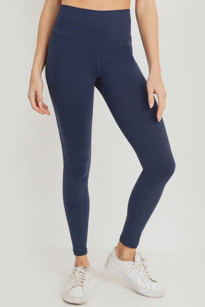 Mono B Tapered Band Highwaist Legging - Evolve Fit Wear