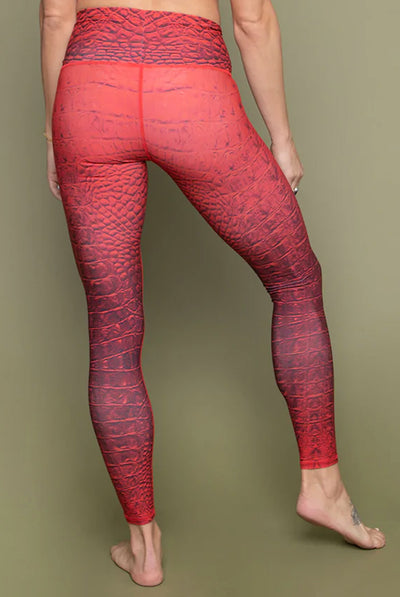 Niyama Sol Agni Croc Barefoot Legging